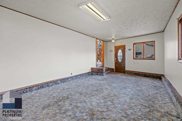 spare room with carpet flooring
