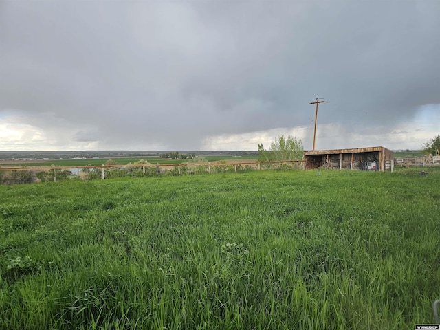 1008 N Rd 11, Worland, WY 82401 - view of yard featuring a view of rural / pastoral area