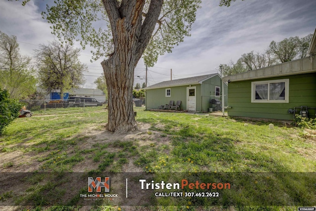 2819 E 6th St, Casper, WY 82609 - view of yard