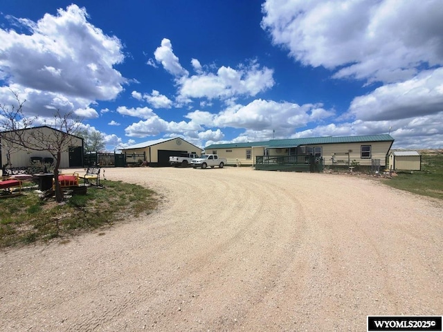 view of dirt / gravel road
