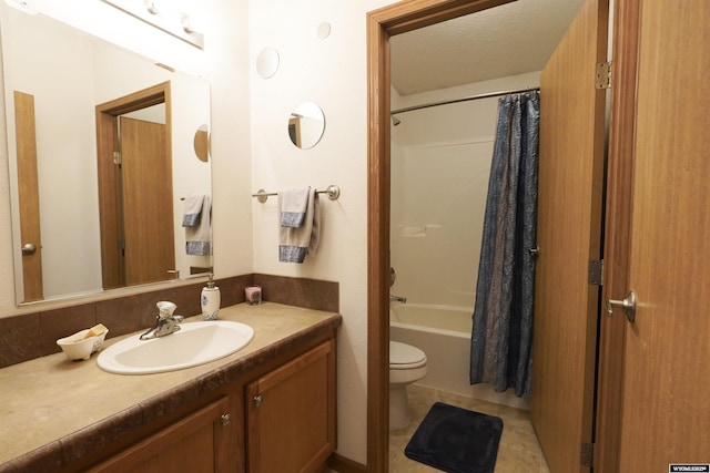 33 Oxbow Rd, Buffalo, WY 82834 - full bath featuring vanity, shower / bath combination with curtain, and toilet