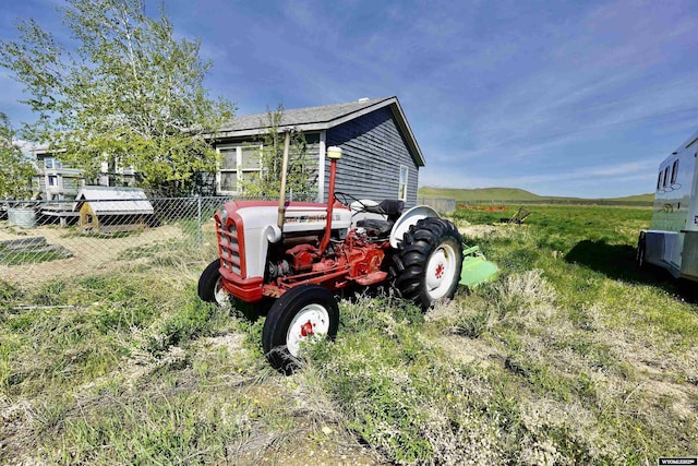 33 Oxbow Rd, Buffalo, WY 82834 - view of yard with fence
