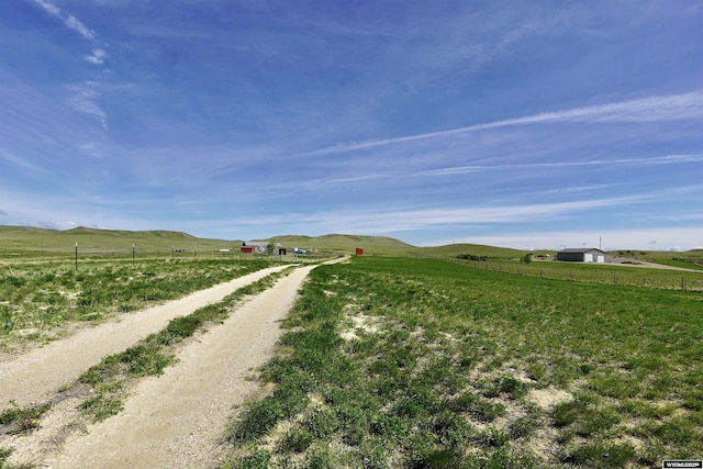 33 Oxbow Rd, Buffalo, WY 82834 - view of dirt / gravel road with a view of rural / pastoral area