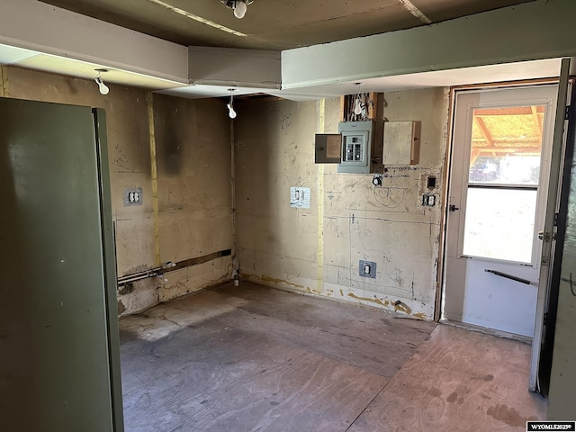 107 S Laramie Ave, Fort Laramie, WY 82212 - miscellaneous room with electric panel