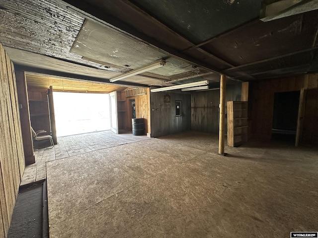 107 S Laramie Ave, Fort Laramie, WY 82212 - garage featuring electric panel
