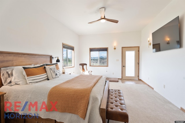 6 Chapparal, Douglas, WY 82633 - bedroom with carpet flooring and a ceiling fan