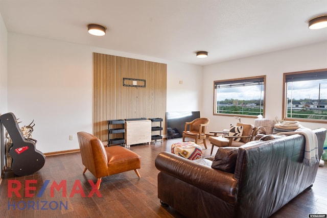6 Chapparal, Douglas, WY 82633 - living room with wood finished floors and baseboards