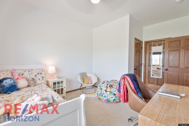6 Chapparal, Douglas, WY 82633 - carpeted bedroom featuring baseboards