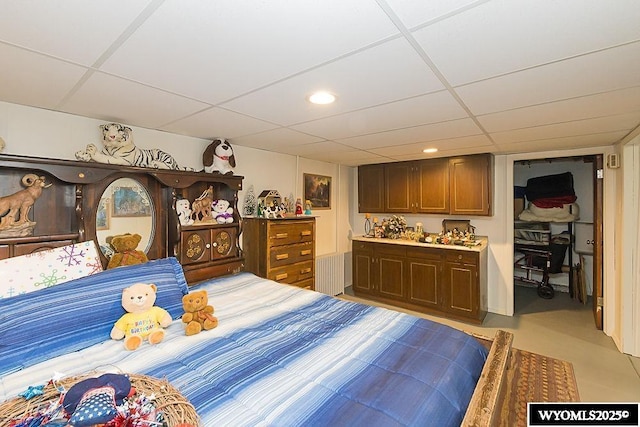 508 Sidney St, Rock Springs, WY 82901 - bedroom with a paneled ceiling