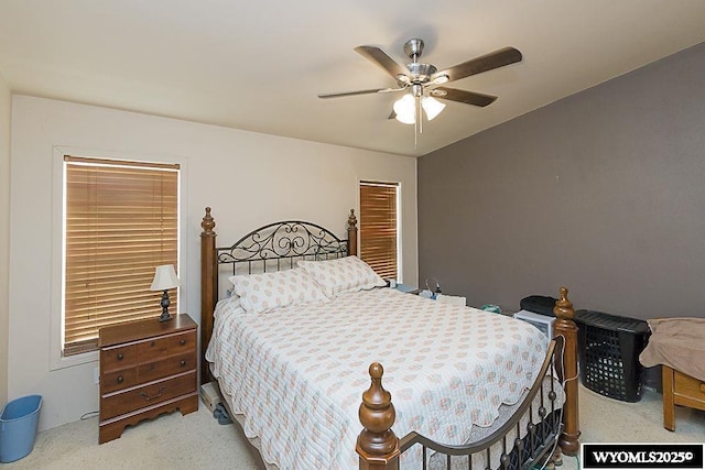 15 Greve Cir, Rock Springs, WY 82901 - bedroom with ceiling fan