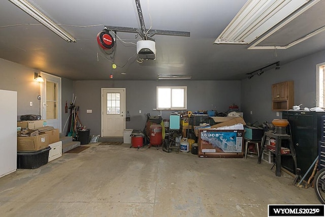 15 Greve Cir, Rock Springs, WY 82901 - garage featuring a garage door opener