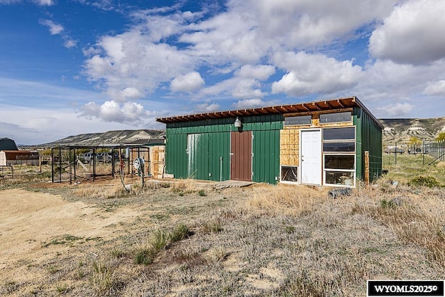 15 Greve Cir, Rock Springs, WY 82901 - view of outdoor structure featuring an outbuilding