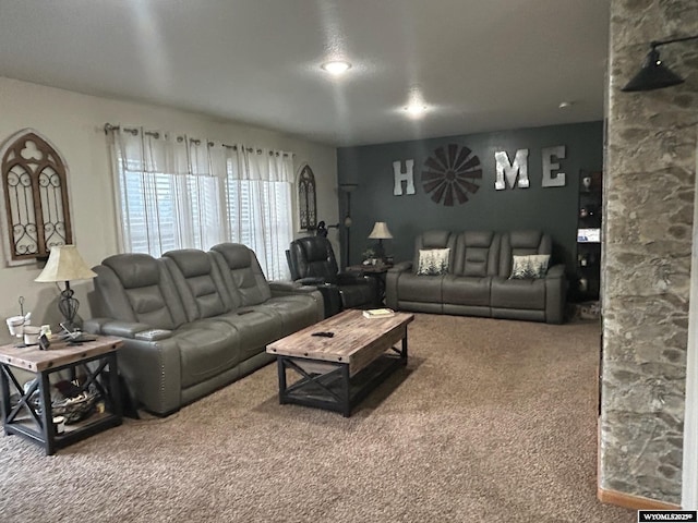 750 N Adams Ave, Buffalo, WY 82834 - view of carpeted living area