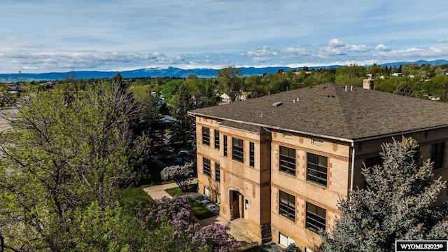 1030 N Main St, Sheridan, WY 82801 - view from above of property with mountains