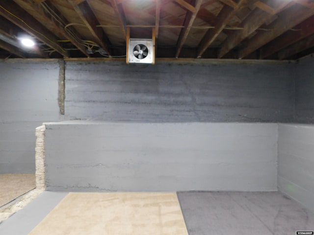 295 N 1st Street E, St, Green River, WY 82935 - view of unfinished below grade area