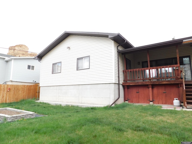 295 N 1st Street E, St, Green River, WY 82935 - view of rear view of house