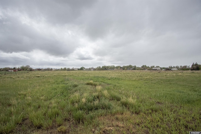 view of undeveloped land featuring rural landscape