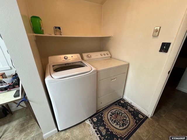 1208 10th St, Wheatland, WY 82201 - washroom with washing machine and dryer