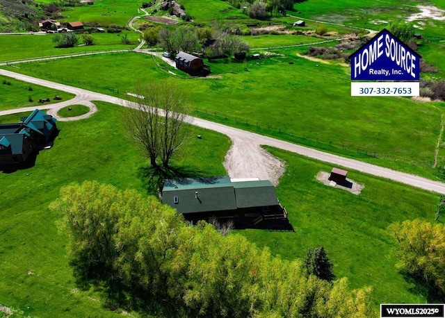 7 Raschell Ct, Lander, WY 82520 - aerial view of sparsely populated area