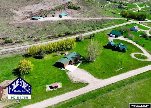 7 Raschell Ct, Lander, WY 82520 - aerial view