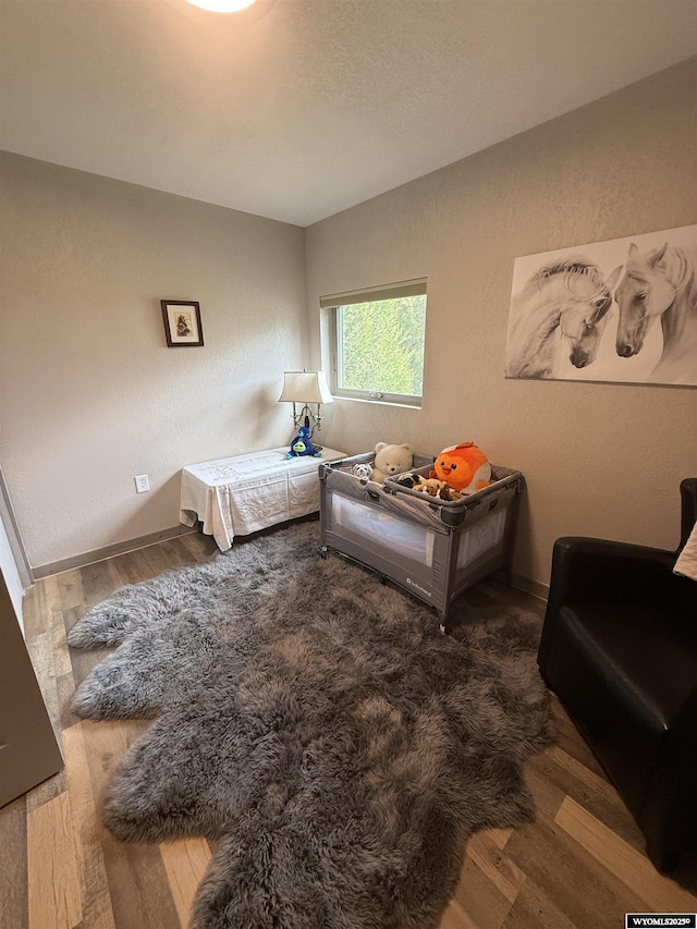 41 Ridgewater Ln, Douglas, WY 82633 - bedroom featuring wood finished floors and baseboards