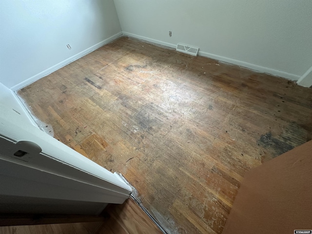 540 Smith, Lander, WY 82520 - detailed view of wood finished floors and baseboards