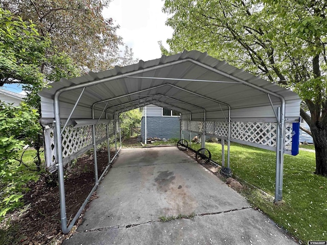 540 Smith, Lander, WY 82520 - view of parking / parking lot with a carport