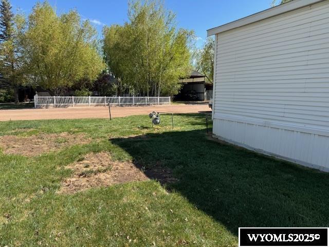 170 Eardley Ave, Fort Bridger, WY 82933 - view of yard