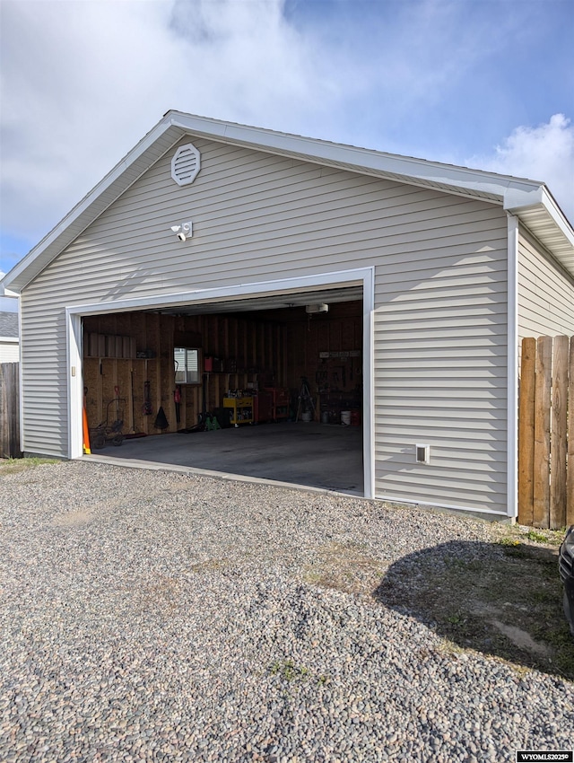 1206 E Park Ave, Riverton, WY 82501 - view of garage