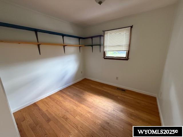 221 Fir St, Buffalo, WY 82834 - walk in closet featuring light wood-style flooring
