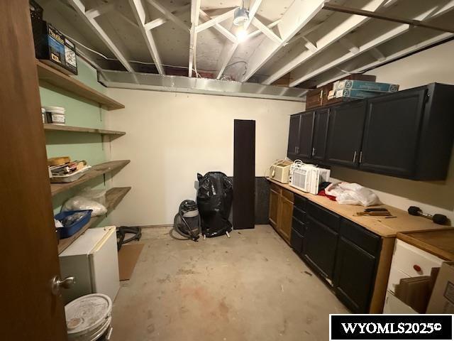 221 Fir St, Buffalo, WY 82834 - view of finished below grade area
