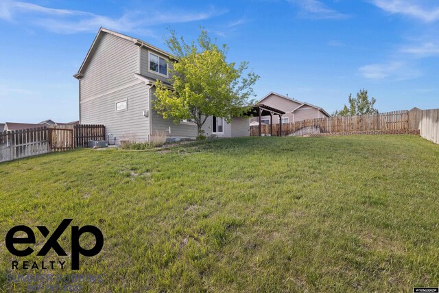 2521 Sagewood Ave, Casper, WY 82601 - view of yard with central AC