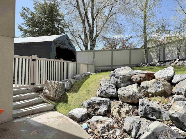617 Lucille Cir, Evanston, WY 82930 - view of fenced backyard