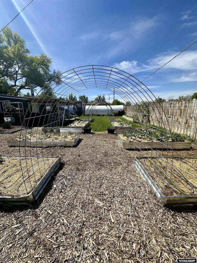720 S 16th St, Worland, WY 82401 - view of yard featuring a vegetable garden
