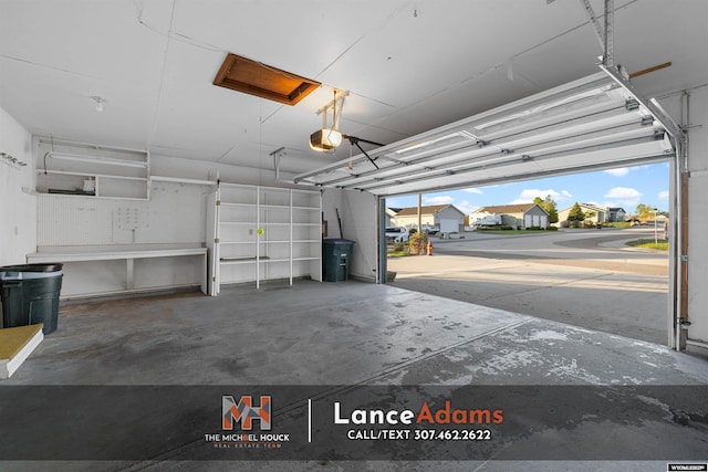 396 Williams Way, Glenrock, WY 82637 - garage featuring a garage door opener