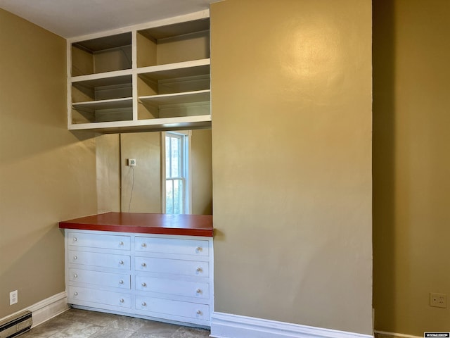 596 Garfield St, Lander, WY 82520 - interior space with a baseboard radiator