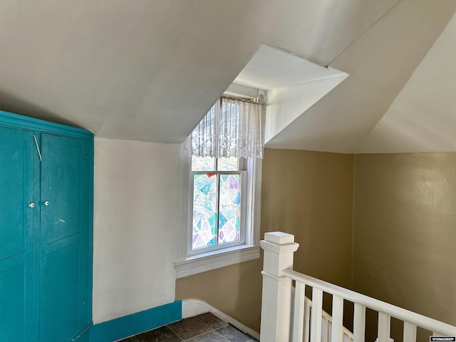 596 Garfield St, Lander, WY 82520 - interior space featuring lofted ceiling and baseboards