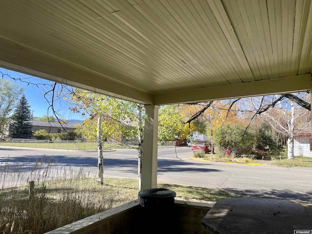 596 Garfield St, Lander, WY 82520 - view of asphalt road