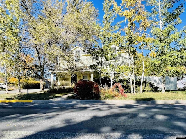 596 Garfield St, Lander, WY 82520 - view of property hidden behind natural elements