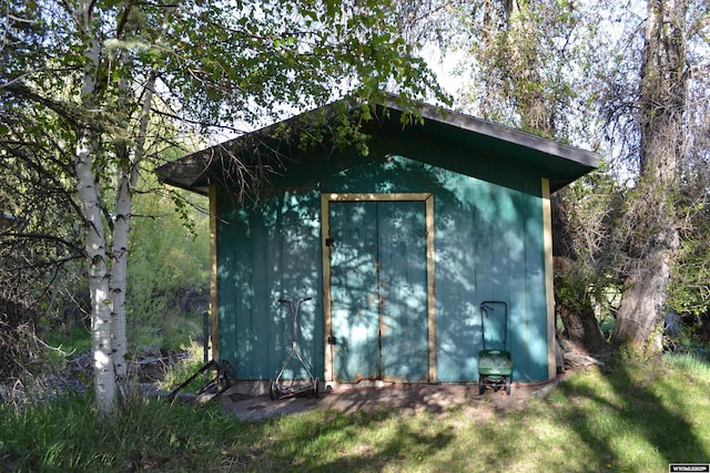 104 First St, Mountain View, WY 82939 - view of shed