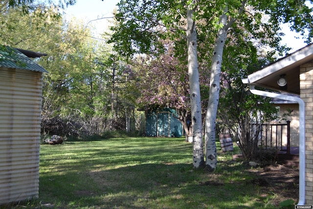 104 First St, Mountain View, WY 82939 - view of green lawn