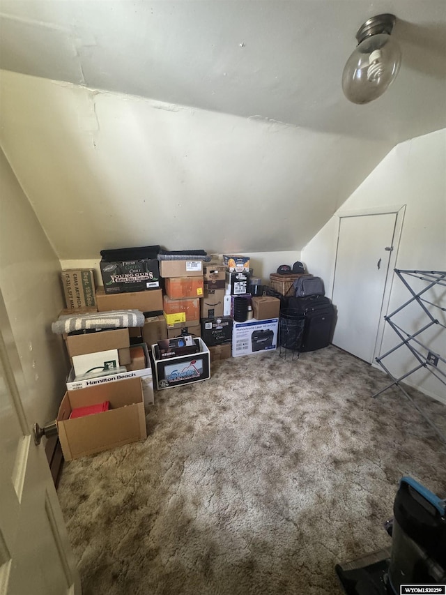1137 Main St, Evanston, WY 82930 - additional living space with carpet floors and lofted ceiling