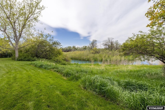 370 Aster, Casper, WY 82604 - view of yard with a water view
