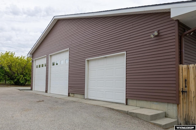 370 Aster, Casper, WY 82604 - view of garage