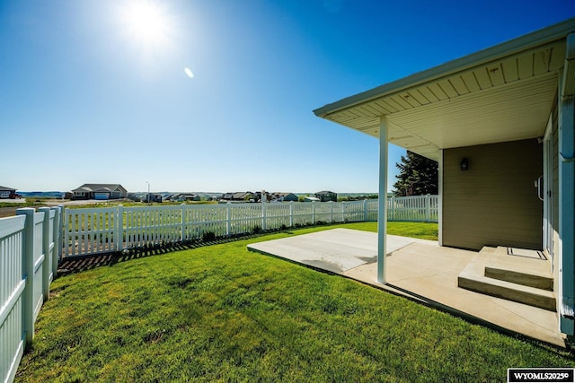 1291 Eagle View Dr, Buffalo, WY 82834 - view of yard with a patio area