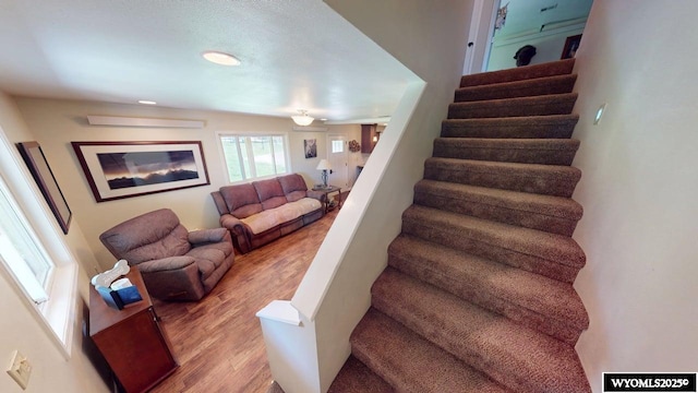 200 Irwin Ln, Lander, WY 82520 - stairs with wood finished floors