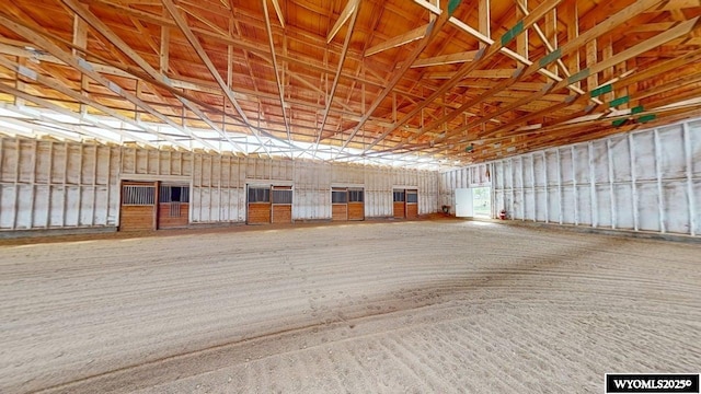 200 Irwin Ln, Lander, WY 82520 - view of horse barn
