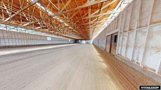 200 Irwin Ln, Lander, WY 82520 - view of horse barn