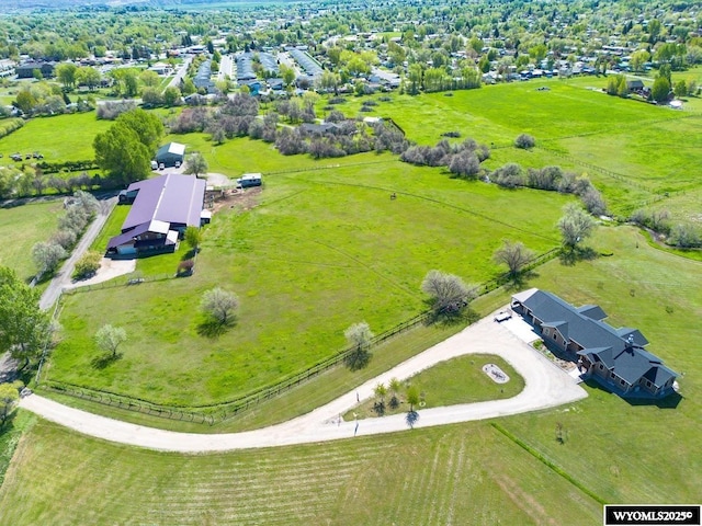 200 Irwin Ln, Lander, WY 82520 - aerial view of sparsely populated area