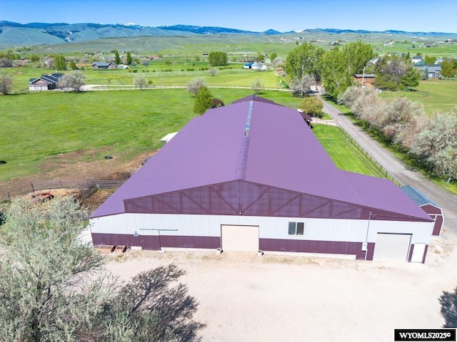 200 Irwin Ln, Lander, WY 82520 - overview of rural landscape featuring mountains